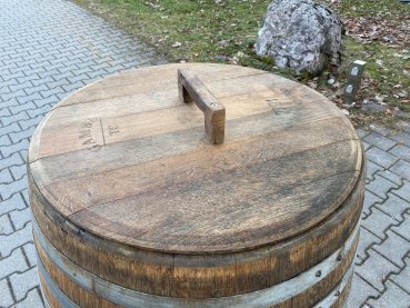 Preview: Saunatauchbecken Eisbad 320 LiterTauchbecken Weinfass Tauchbottich